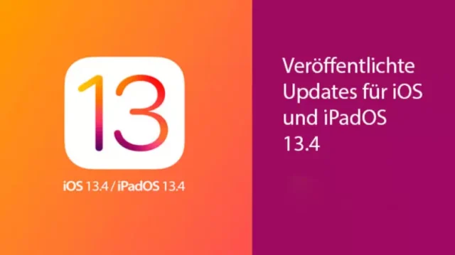 Veröffentlichte Updates für iOS und iPadOS 13.4