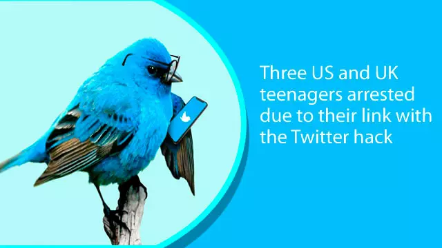 Three US and UK teenagers arrested due to their link with the Twitter hack