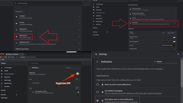 Turning Off Chrome Notifications Completely