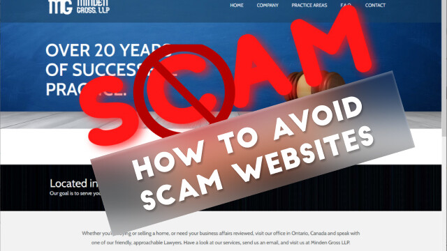 What Are Scam Websites and How To Avoid Scam Websites