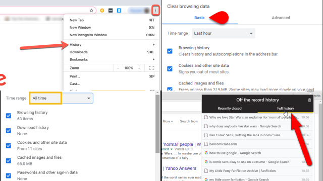 How to Delete Incognito History on Google Chrome