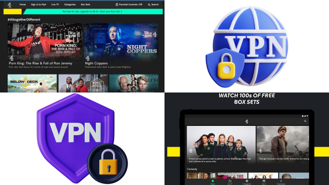 Method 1: Using a VPN to Watch Channel 4 from the US