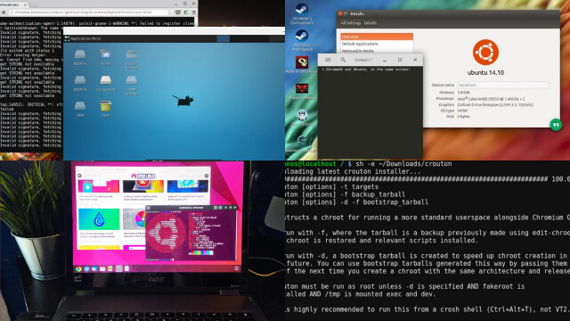 Overview of installing Ubuntu Linux on Chromebook with Crouton