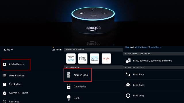 Setting up your Amazon Echo