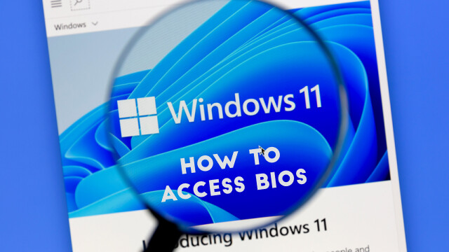 How to access bios windows 11