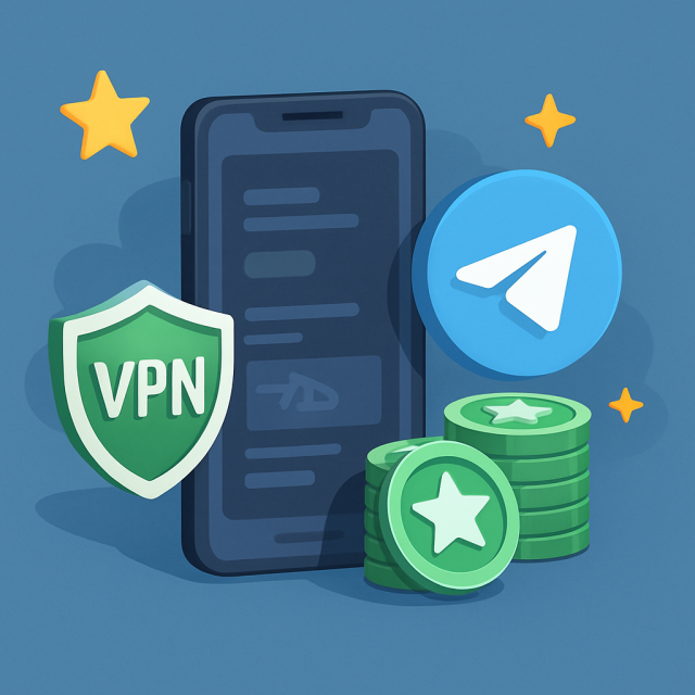 Planet VPN Telegram Stars