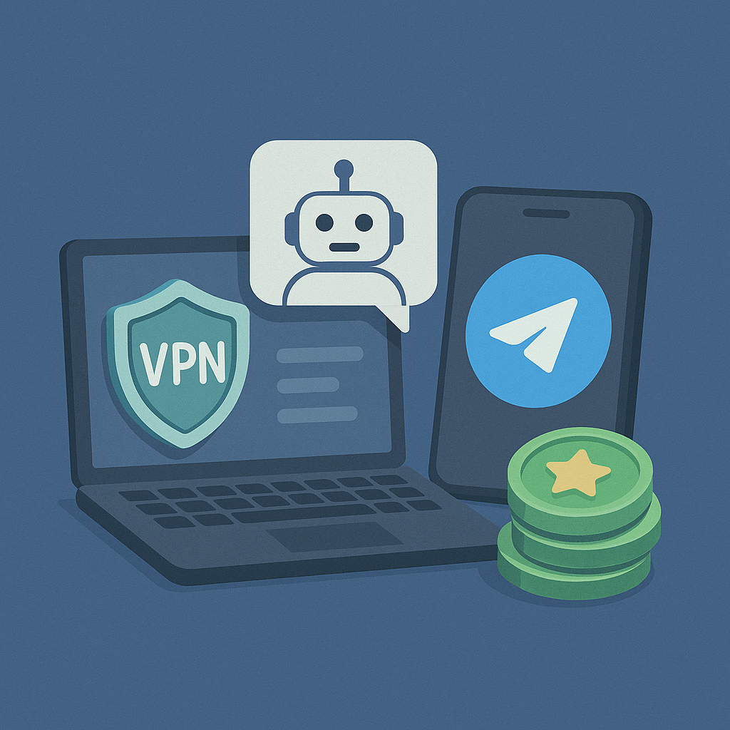 Planet VPN Telegram Stars