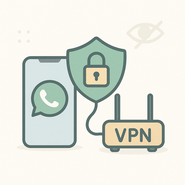 WhatsApp VPN security