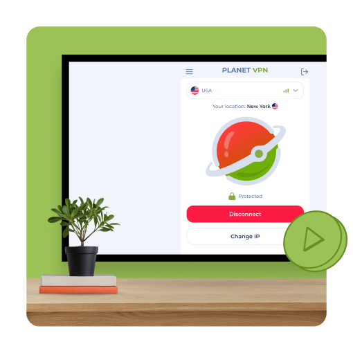 Planet VPN for Android TV