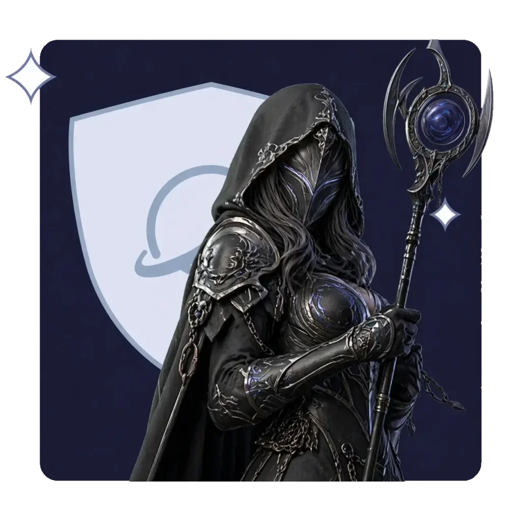 Персонаж в стиле Black Desert