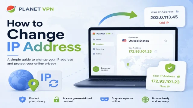 learning how to change ip address is easy