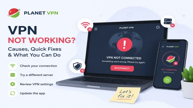 VPN Not Working? Common VPN Problems and How to Fix Them