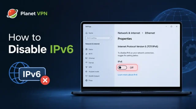 how to disable ipv6