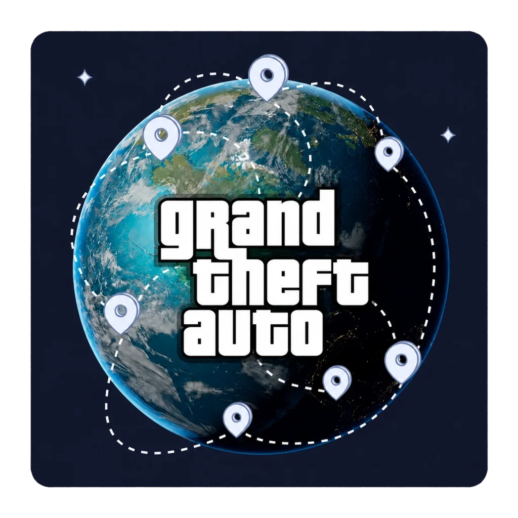 استخدام VPN للعبة GTA