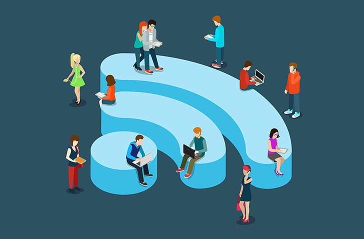 Kablosuz İnternet Bağlantısını (Wi-Fi) gizlemek için SSID yayını nasıl devre dışı bırakılır?