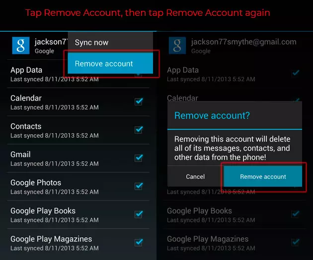 Need To Protect Your Data – Delete Your Google Account On Your Phone! step 4