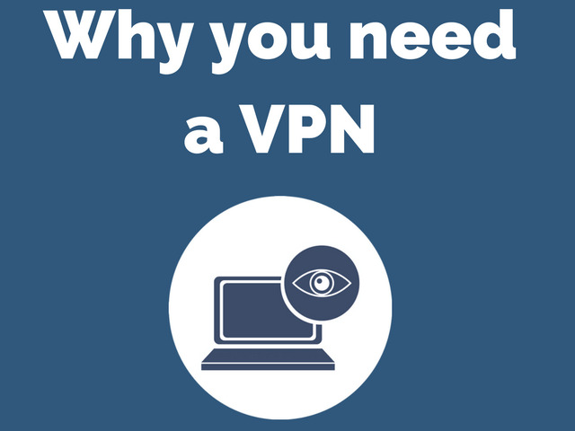 يستخدم VPN آمن