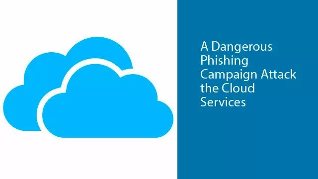 La nueva campaña de phishing se dirige a los servicios empresariales en la nube