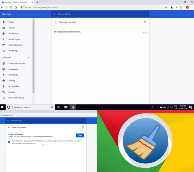 Google Chrome cleaning