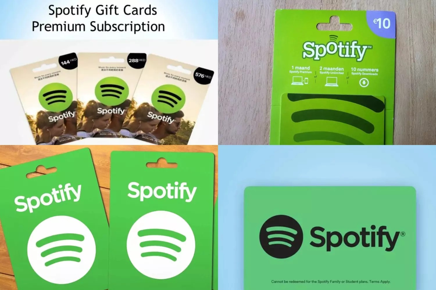 Gift карта spotify