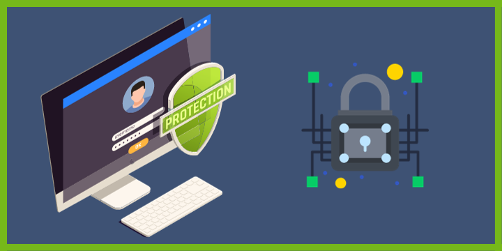 VPN usage for security illustration