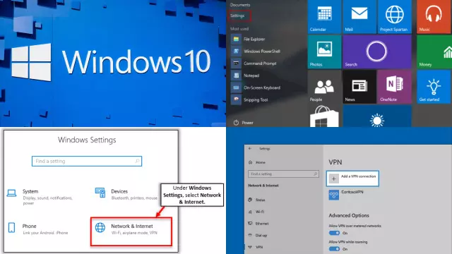 Introduction to manual VPN configuration on Windows 10