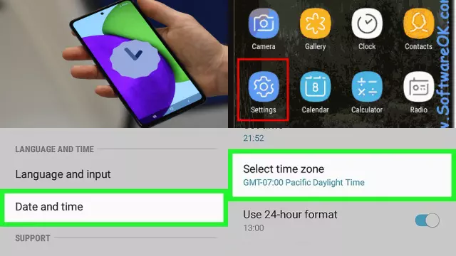 Set Your Device's Date and Time to UTC +0:00