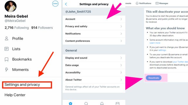 How to Delete Your Twitter Data or Deactivate Your Account