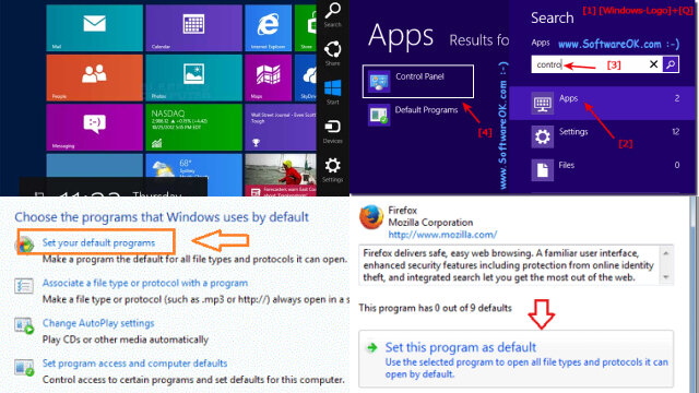 How to Set a Default Browser in Windows 8
