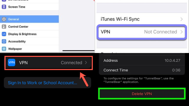 How to Disable VPN on iOS Devices