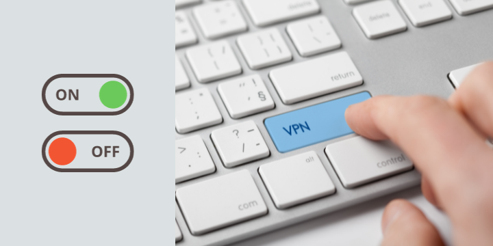 How to check if VPN is working. VPN on or off photo
